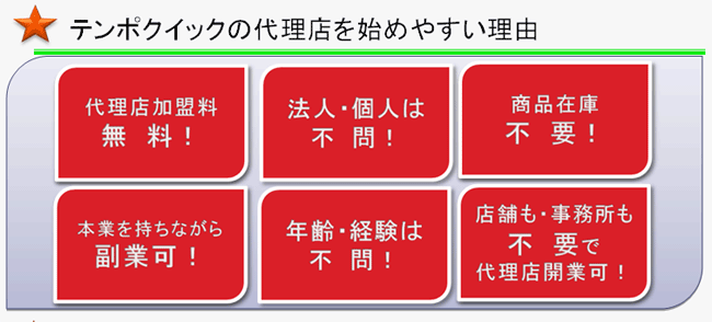 �e���|�N�C�b�N�̑㗝�X���n�߂₷�����R